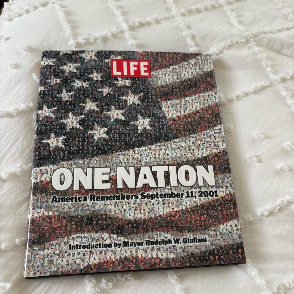 'One Nation' Book - Black and White